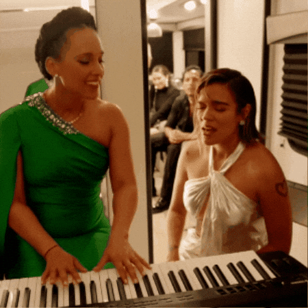 Alicia Keys And Karol G GIF by Roc Nation