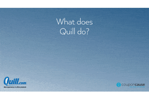 faq quill GIF by Coupon Cause