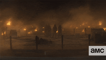 The Walking Dead Confusion GIF by AMCTV