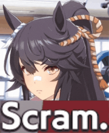 Angry Umamusume GIF