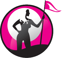 Golf Caddy Sticker by The Platinum Tees