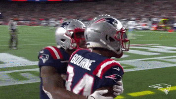 Happy Kendrick Bourne GIF by New England Patriots