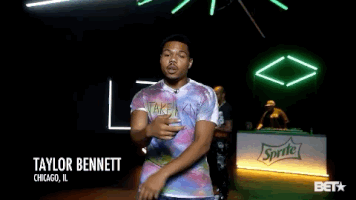 Taylor Bennett GIF by BET Hip Hop Awards