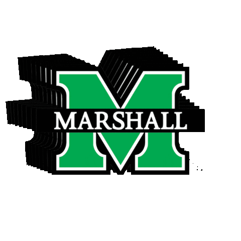 Marshallu Sticker by Marshall University