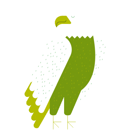 Eagle Montana Sticker by Pueblos Blancos de Cádiz