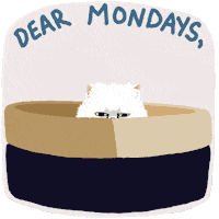 Cats Monday GIF by Parker Jackson