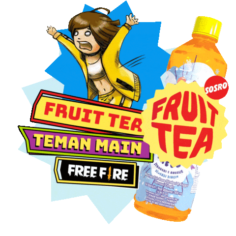 Tea Ff Sticker by Free Fire Battlegrounds Indonesia
