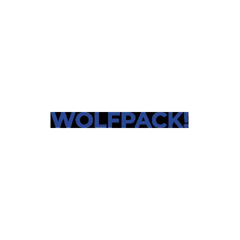 Wolfpack Sticker by AIM Academy Communications