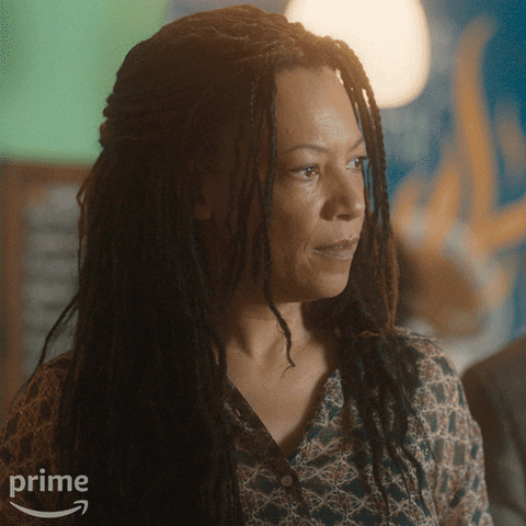 Get Out Nina GIF by Good Omens