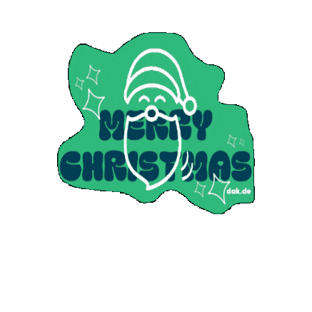 Merry Christmas Sticker by DAK-Gesundheit