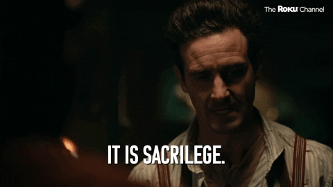 Giphy - James Ransone Sacrilege GIF by The Roku Channel