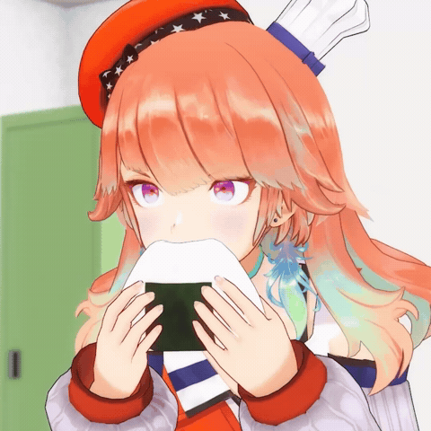 Hololive Eating GIF
