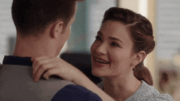 young love hugs GIF by Hallmark Channel