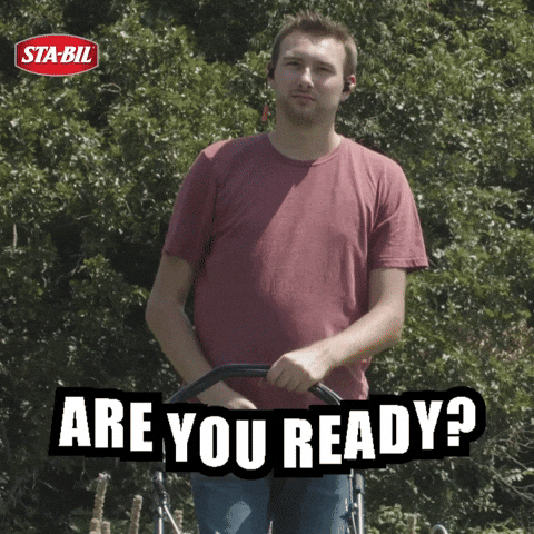 Are You Ready Lawn Mower GIF by STA-BIL Brand