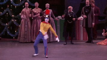 the nutcracker soldier GIF by New York City Ballet