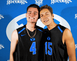 Sport Smile GIF by BYU Cougars