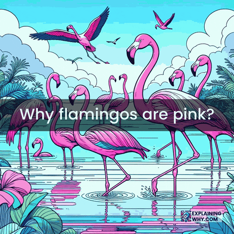 Pink Flamingos Environment GIF by ExplainingWhy.com