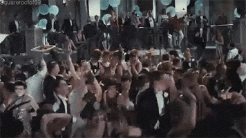 the great gatsby party GIF
