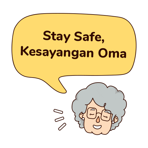 Kata Oma ID Sticker