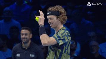 Andrey Rublev Yes GIF by Tennis TV