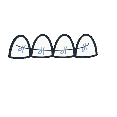 Braces Sticker by Hanson Orthodontics Allen