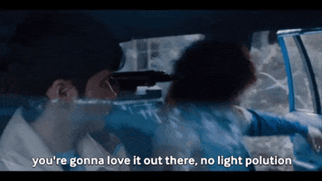 Car Light Pollution GIF by Aristotle and Dante Universe
