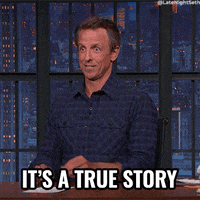 This Is True Seth Meyers GIF by Late Night with Seth Meyers