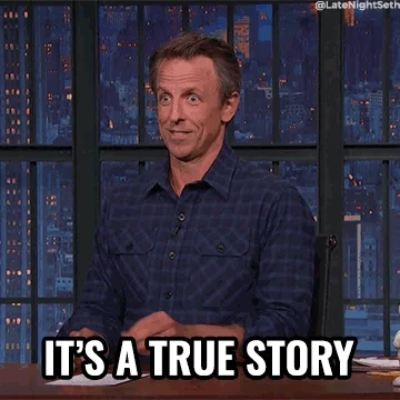 This Is True Seth Meyers GIF by Late Night with Seth Meyers