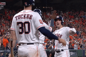 Excited Houston Astros GIF by MLB