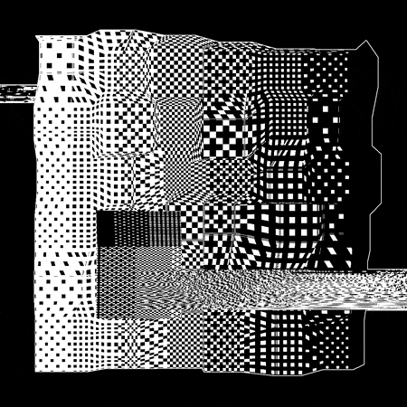 Dithering Black And White GIF by PERFECTL00P