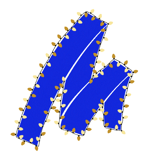 Christmas Logo Sticker by Marker Media