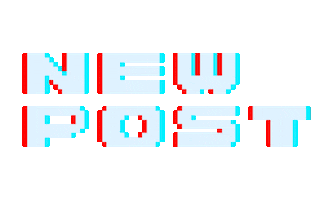 Text New Post Sticker