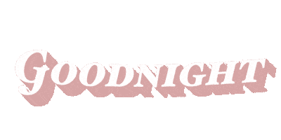 Sleepy Good Night Sticker