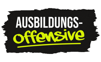 Azubi Sticker by ausbildungsoffensive