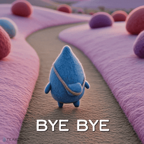 See Ya Goodbye GIF by Teardrop