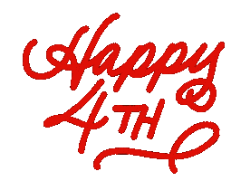Independence Day Happy 4Th Of July Sticker by pensandnibs