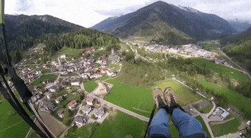 Val Di Sole Paragliding GIF by ursus adventures