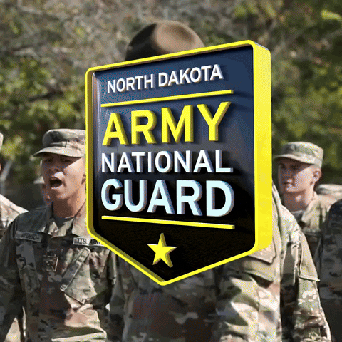 West Fargo 3D Logo GIF by California Army National Guard