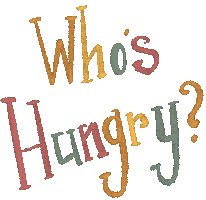 Whos Hungry Dinner Sticker