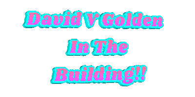 David V Golden In The Building Sticker by David V Golden