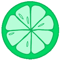 Orange Spring Sticker