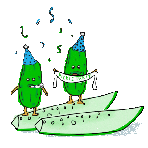 Dill Pickle Pickles Sticker by Bitchin' Sauce