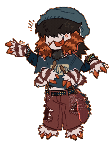 Furry Sticker