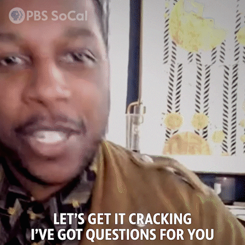 Leslie Odom Jr I Have Questions GIF by PBS SoCal