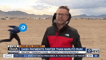 Area 51 Running GIF by Dash Digital Cash