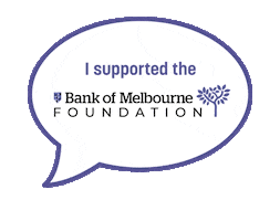 Bank Of Melbourne Football Sticker by Willett Marketing
