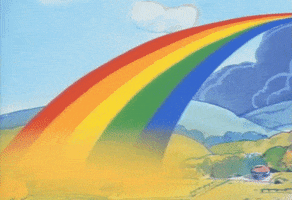 rainbow brite animation GIF
