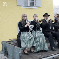 Marching Band Hello GIF by Bayerischer Rundfunk