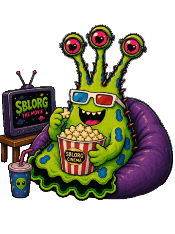 Netflix Popcorn Sticker