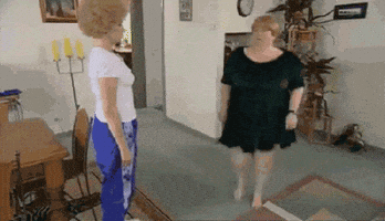 Kath And Kim Dancing GIF